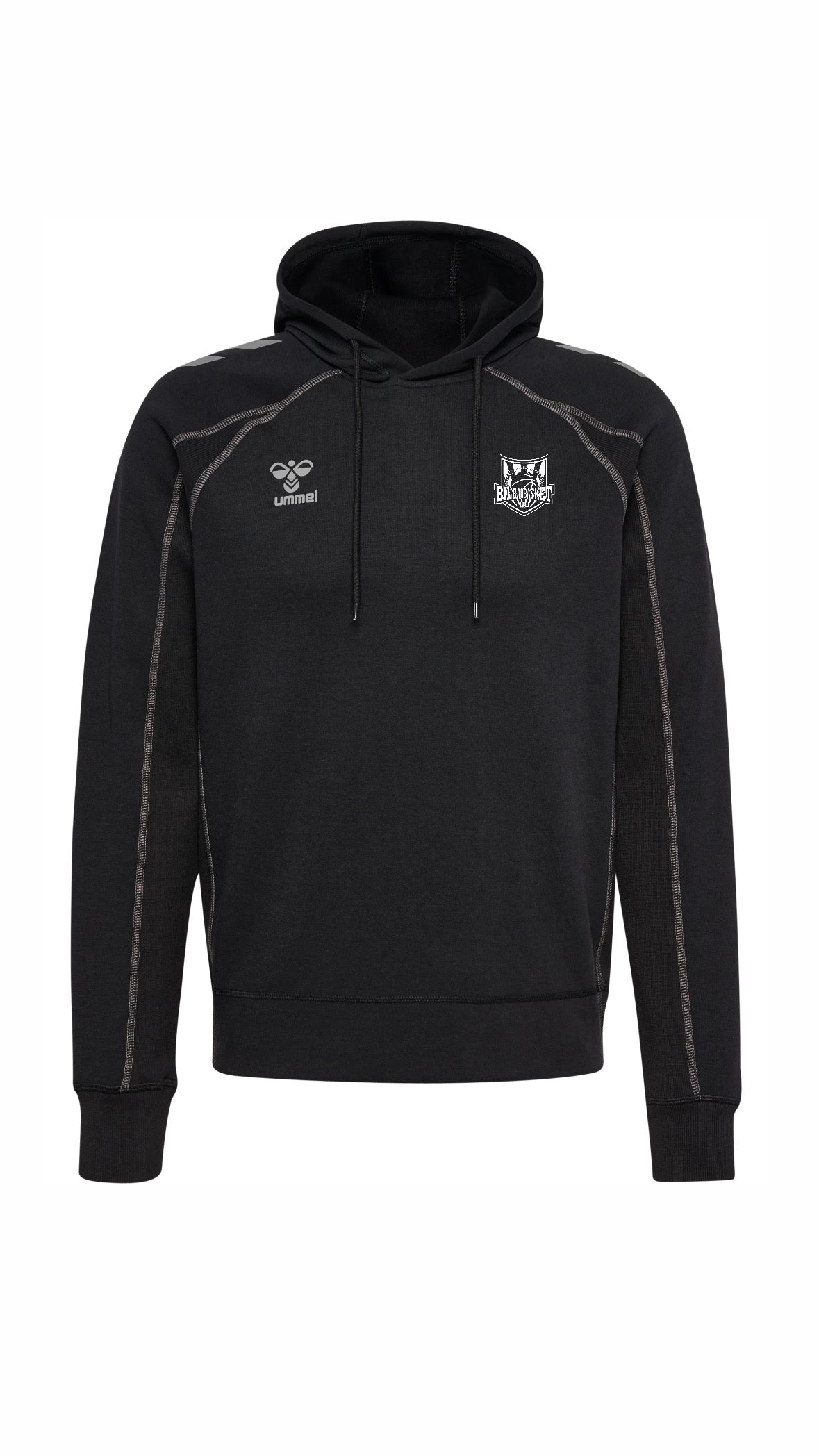 HUMMEL| SUDADERA NEGRA CAPUCHA 26-27