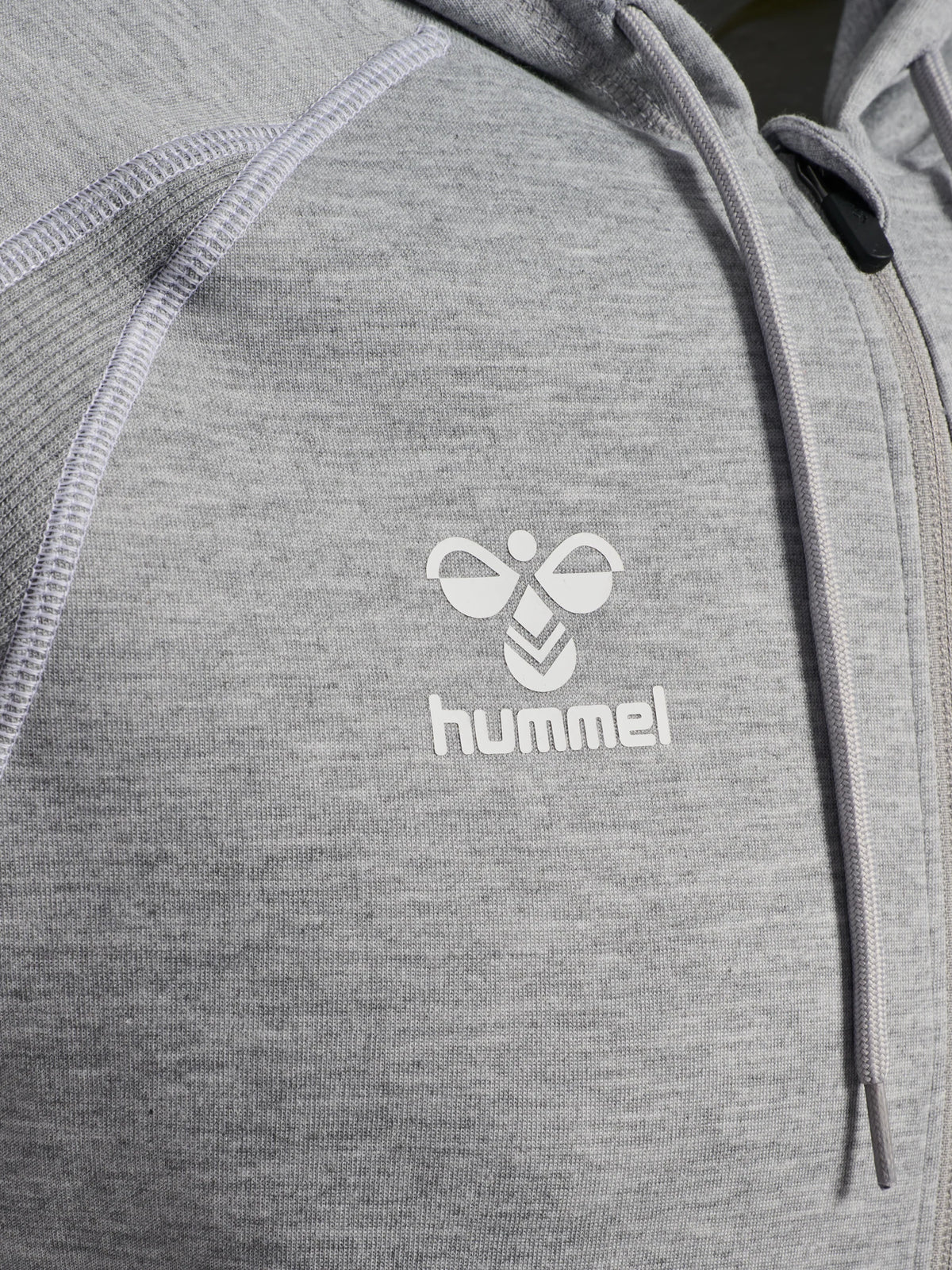 HUMMEL| SUDADERA CREMALLERA GRIS 26-27