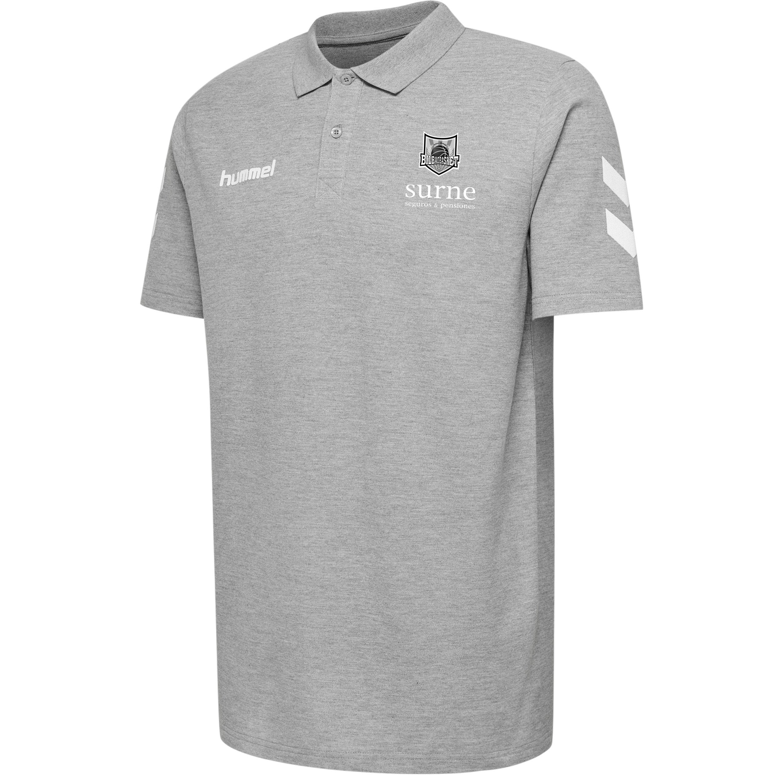 Polo Gris Hummel x Bilbao Basket