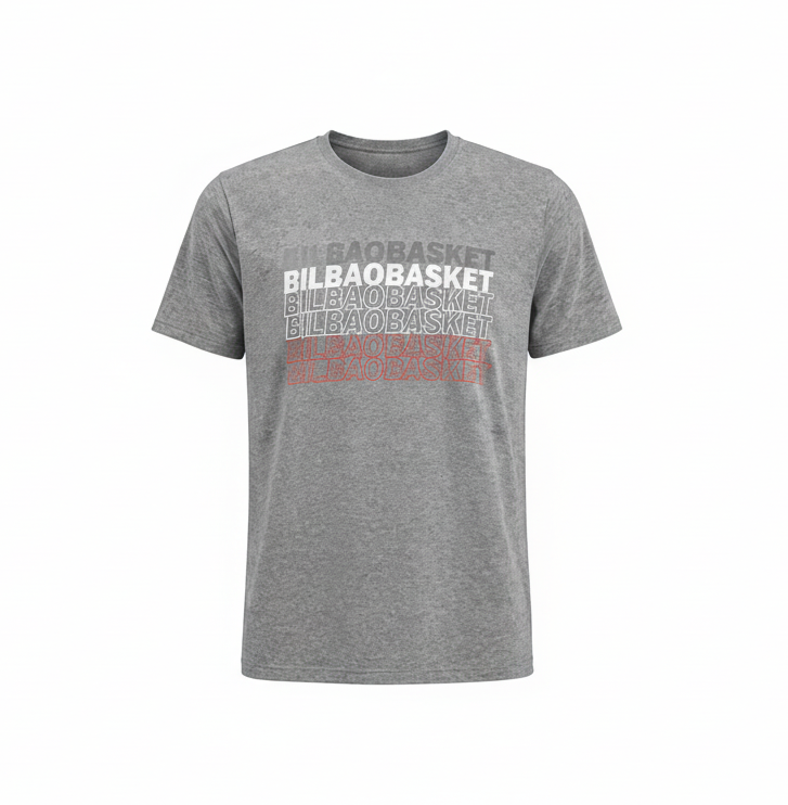 JUNIOR | Camiseta gris Bilbao Basket