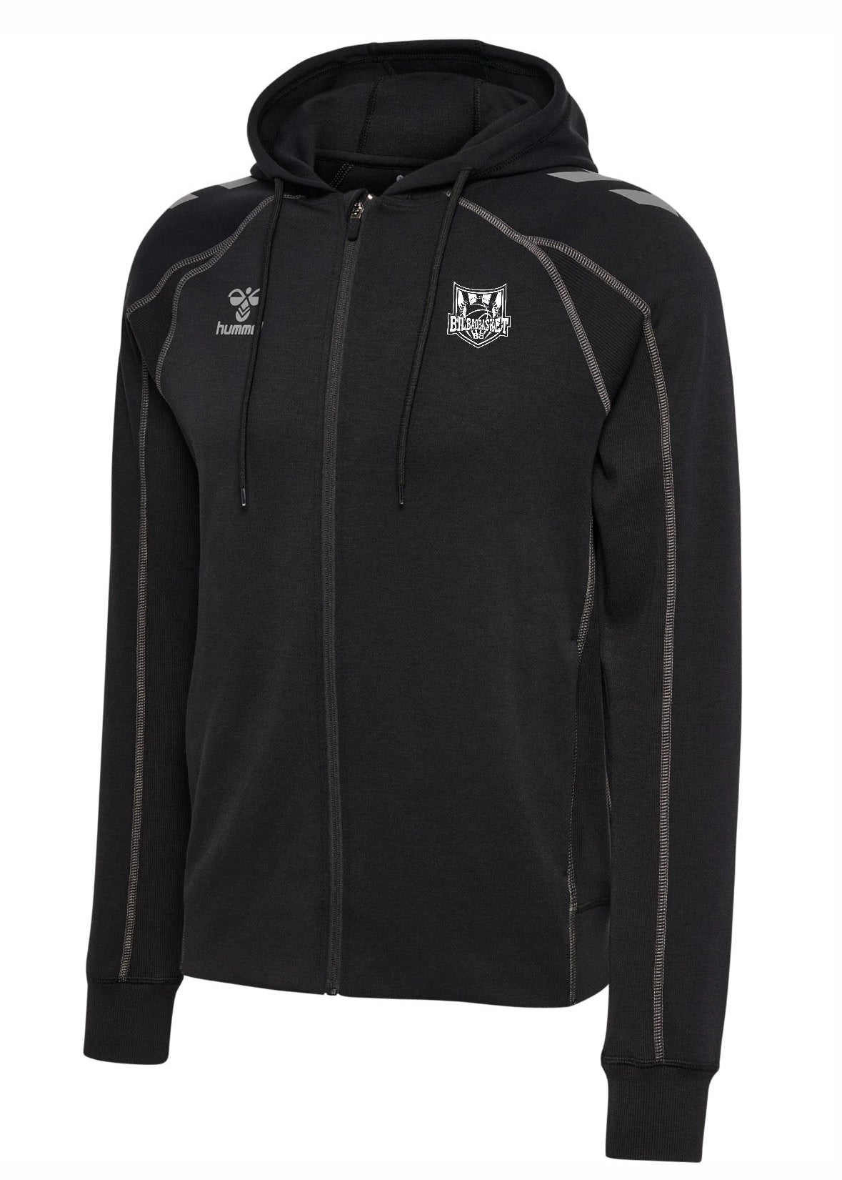 HUMMEL| SUDADERA CREMALLERA NEGRA 26-27