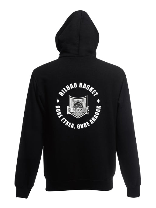 Sudadera cremallera Bilbao basket